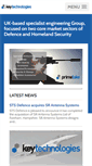 Mobile Screenshot of keytechnologiesplc.com